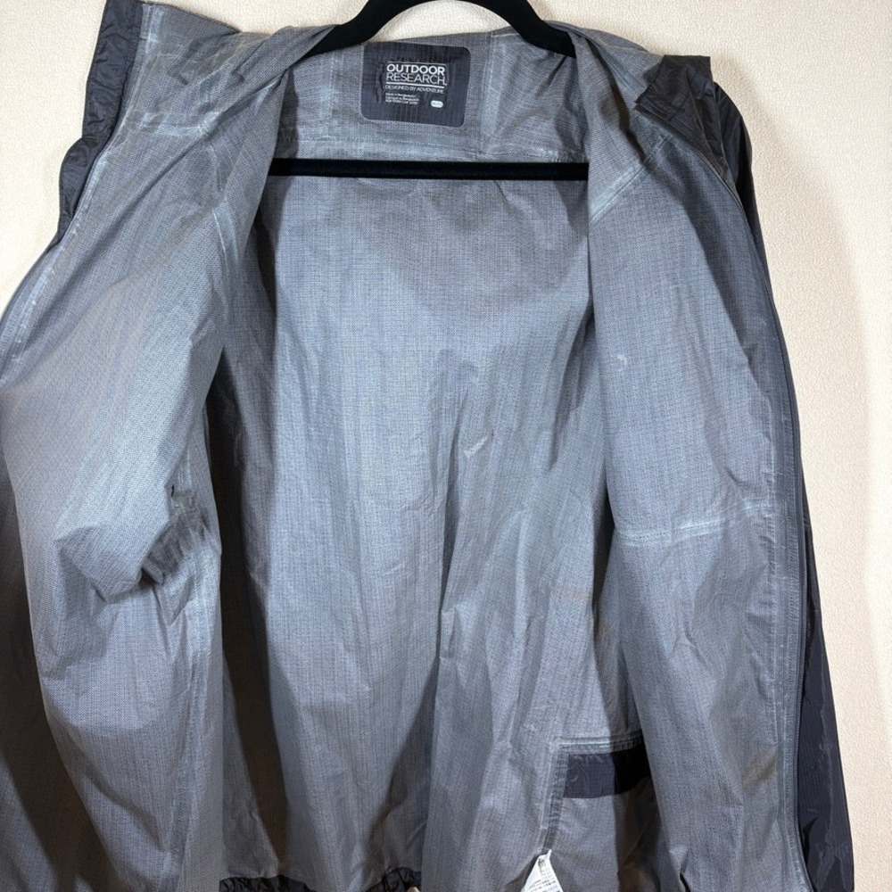 Outdoor Research Mens Packable Helium II Jacket Waterproof Rain Shell XXL Black - Picture 3 of 14